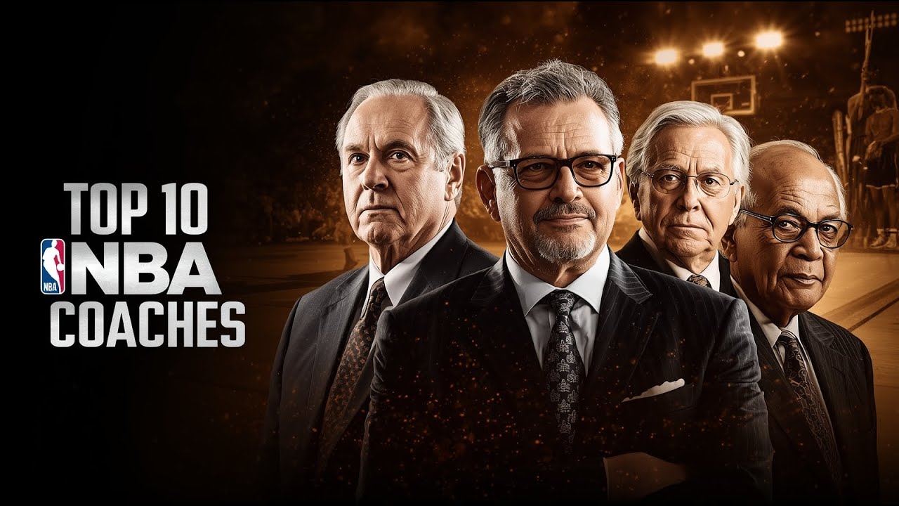 Top 10 Greatest NBA Coaches of All Time Ranked | Legendary Basketball Minds & Dynasties