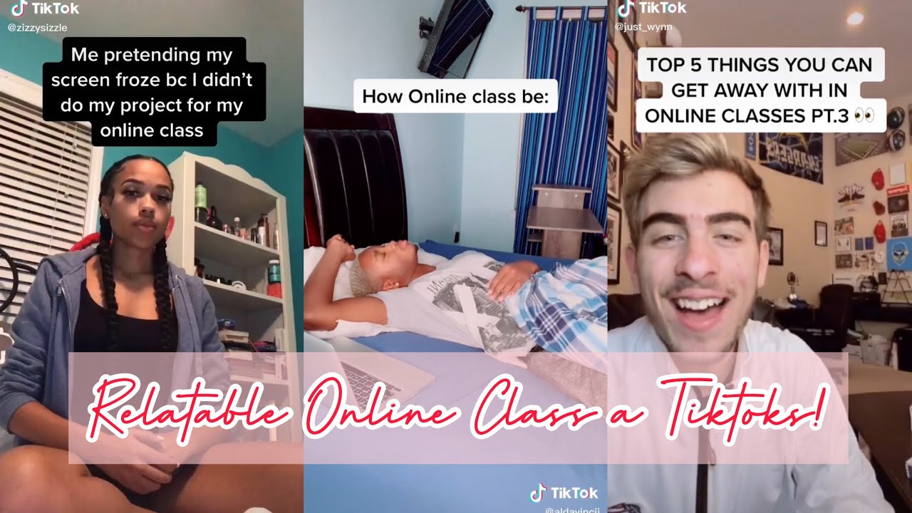 RELATABLE Online Class Tiktoks! | TikTok Compilation 2021