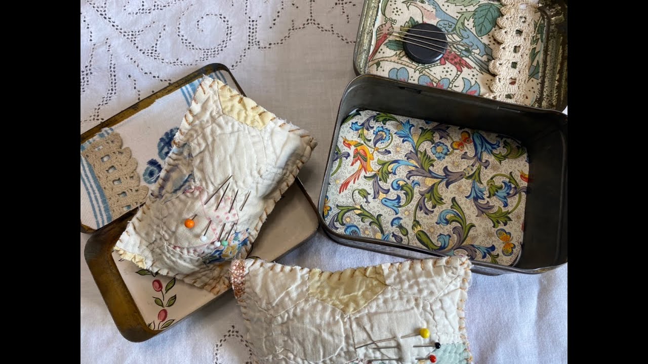 #The100DayProject | Day 79 : altered tin sewing box | Inspired by : mum