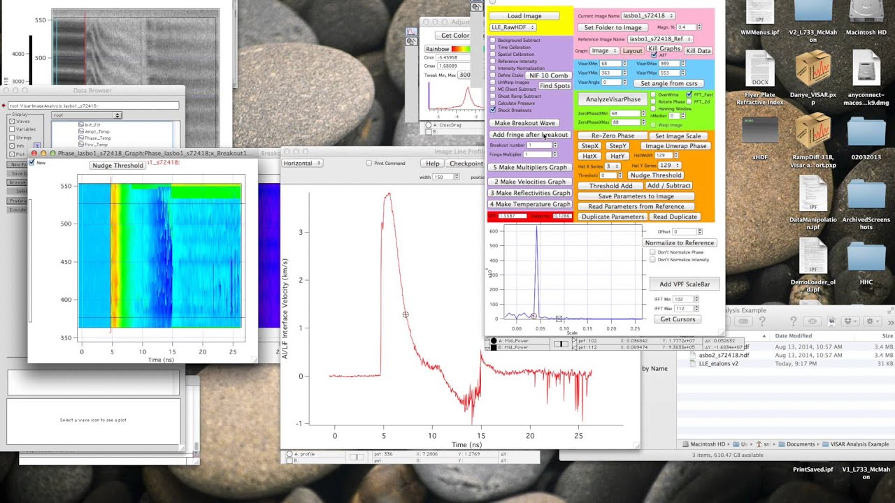 VISAR Analysis Video