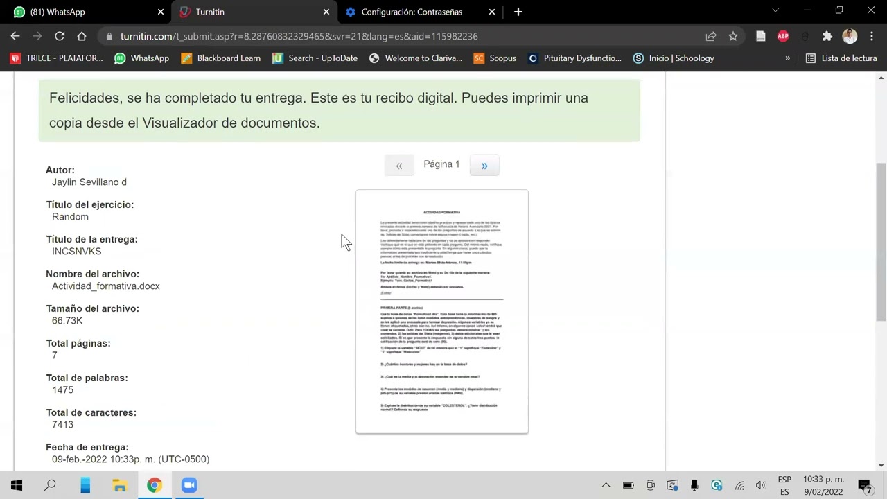 ¿Cómo subir un archivo a Turnitin? COMO INSTRUCTOR!