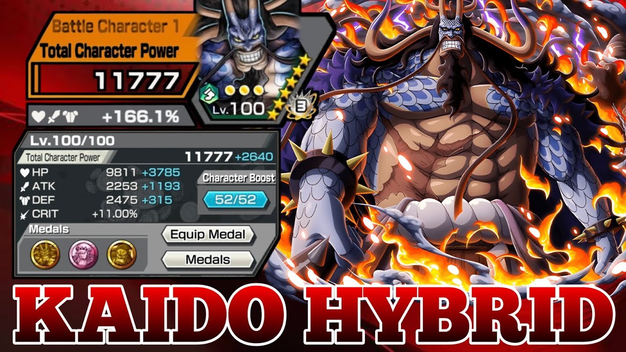 KAIDO HYBRID GAMEPLAY | ONE PIECE BOUNTY RUSH | OPBR