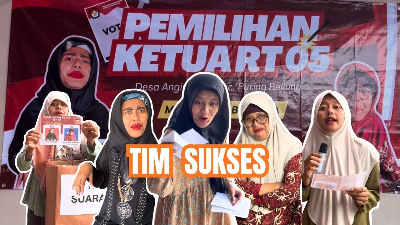 Bu Amel Jadi Tim Sukses Pemilihan RT