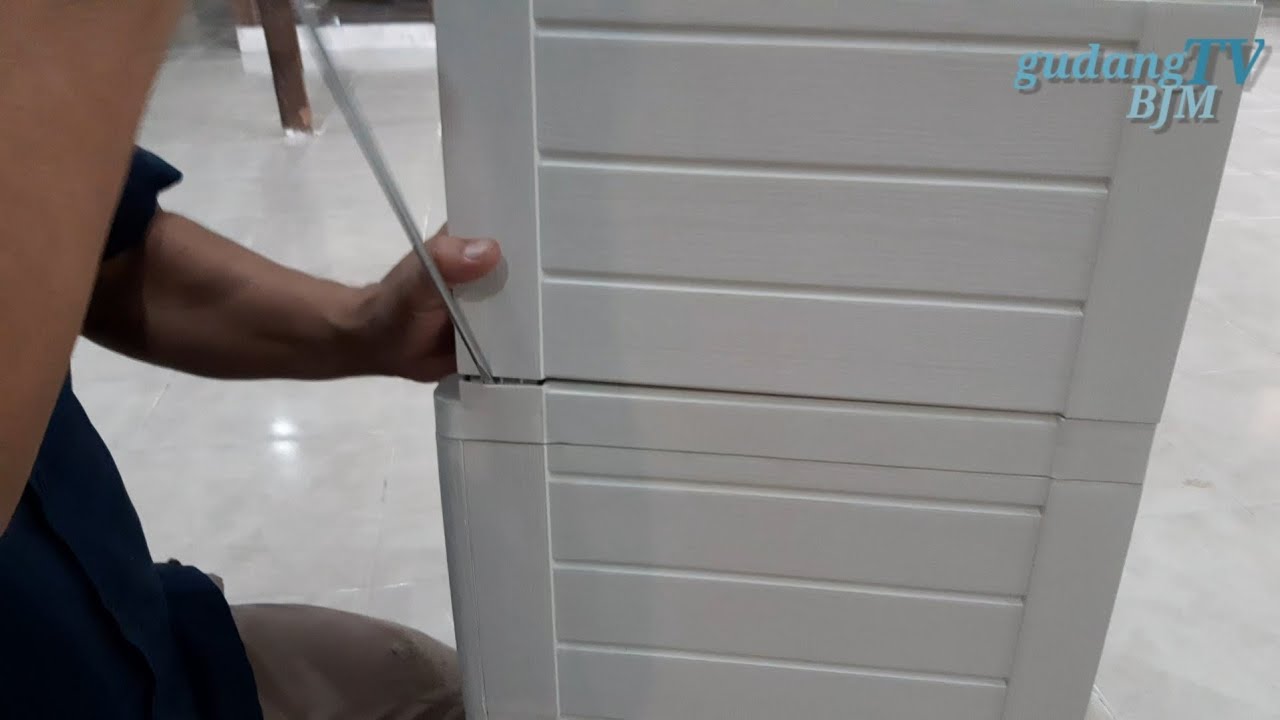 tutorial membongkar lemari olymplast yang sudah jadi, semua model lemari odc.
