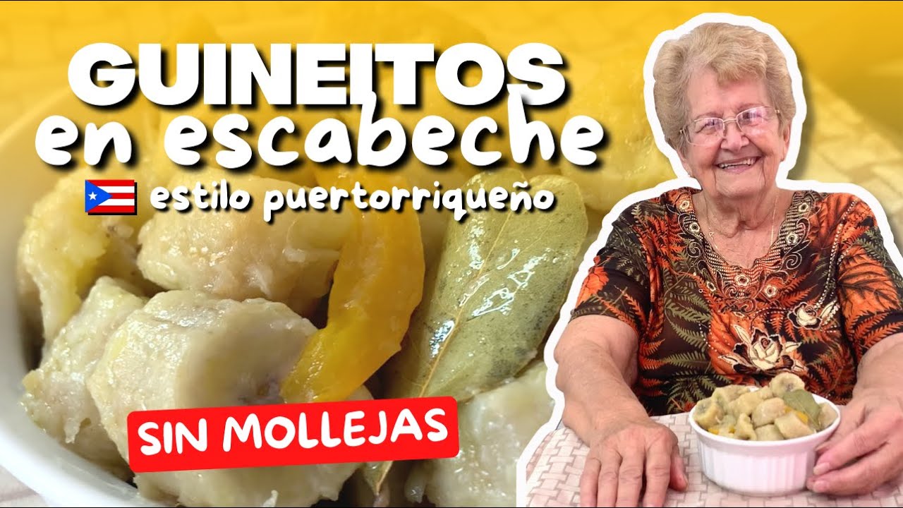 LA MANERA TRADICIONAL DE HACER GUINEOS EN ESCABECHE AL ESTILO PUERTORRIQUEÑO