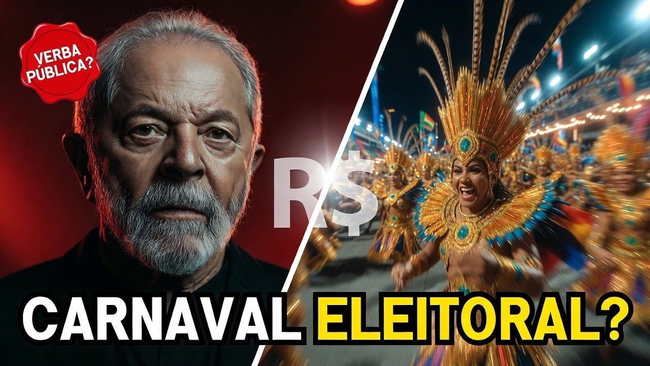 CARNAVAL ELEITORAL? Lula no Samba com Dinheiro Público!