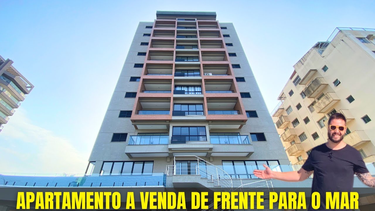 Apartamento de FRENTE PARA O MAR a venda em Caraguatatuba, litoral norte de Sp! Tour completo!