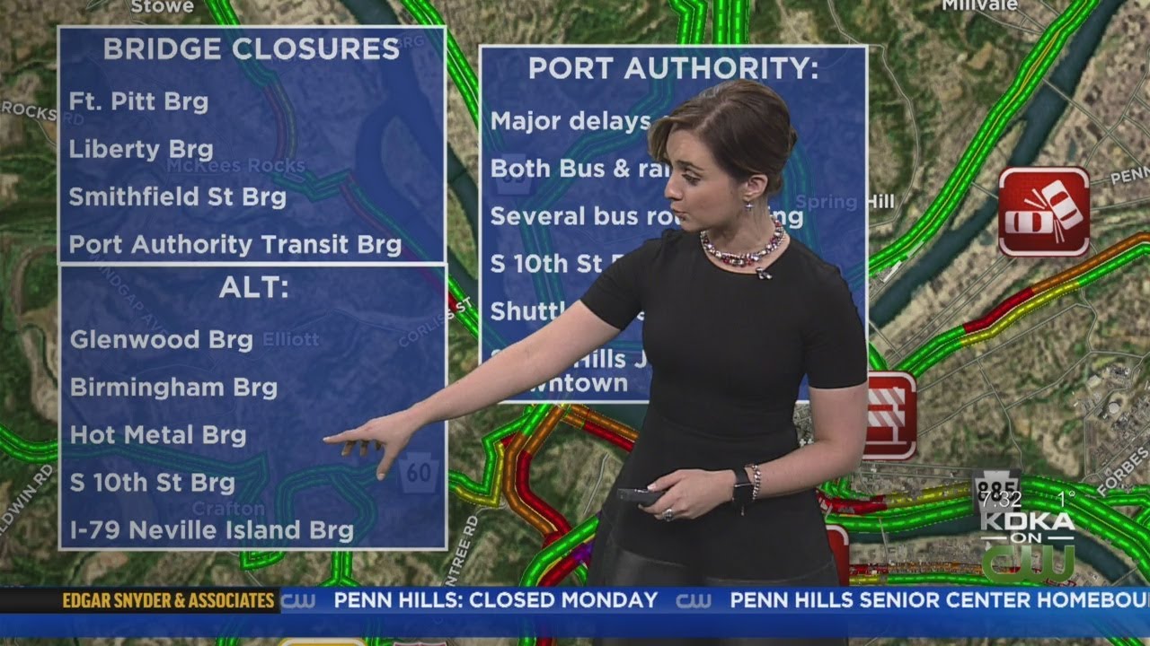 Bridge Closures Causes Heavy Traffic Delays