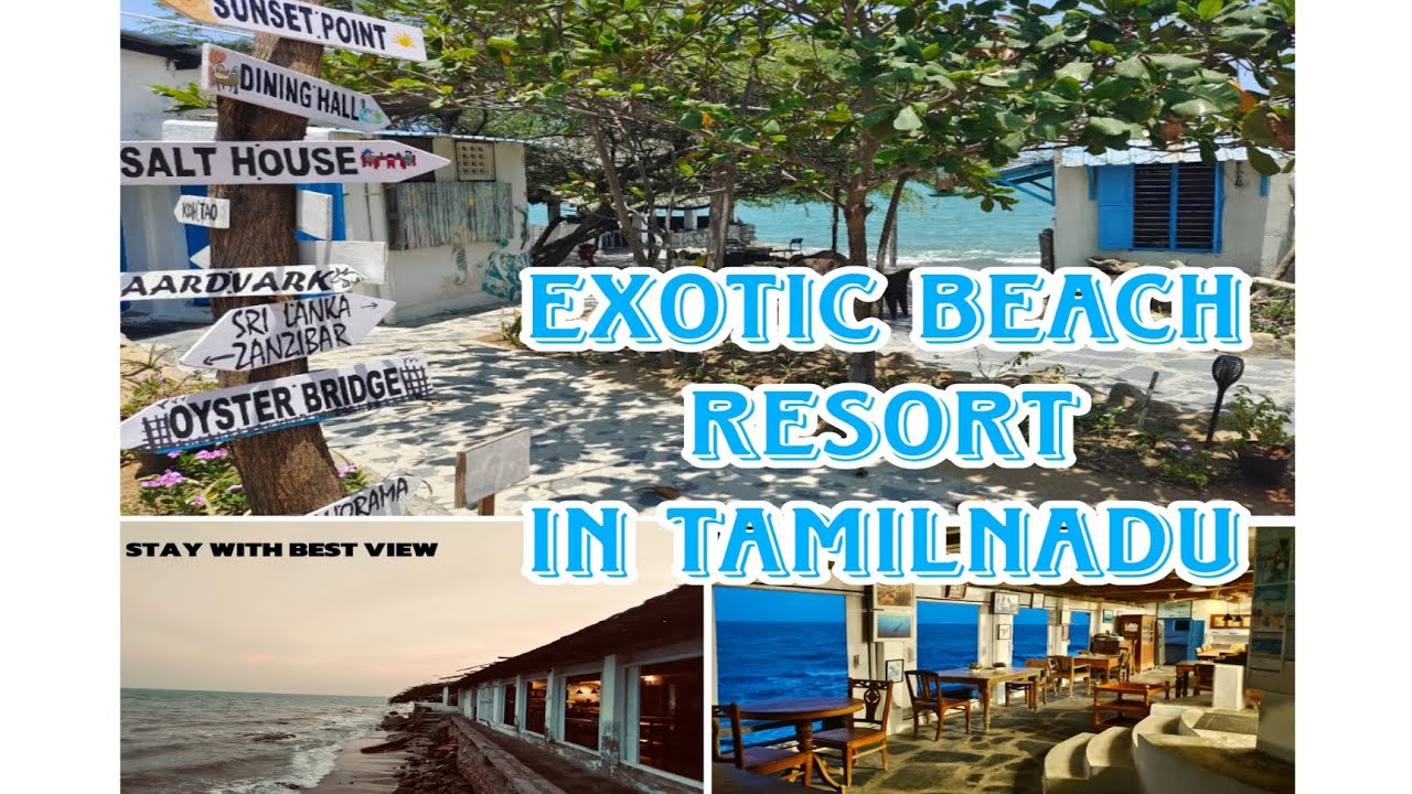 Paradise in Tamil Nadu | Beach Resort with Crystal Views & Water Sports—Where Calm Meets Adventure!