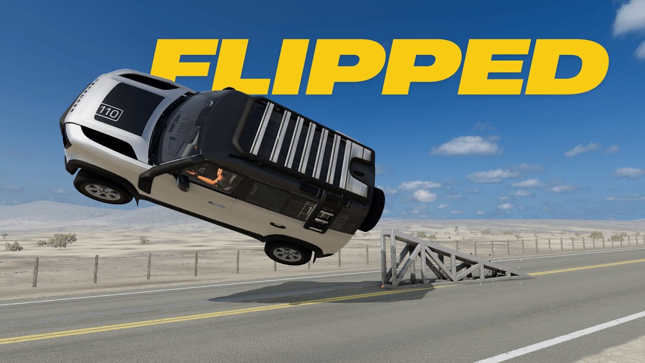 Cars vs. EXTREME Flip Ramp - BeamNG Drive Mods | Maximum Chaos Compilation