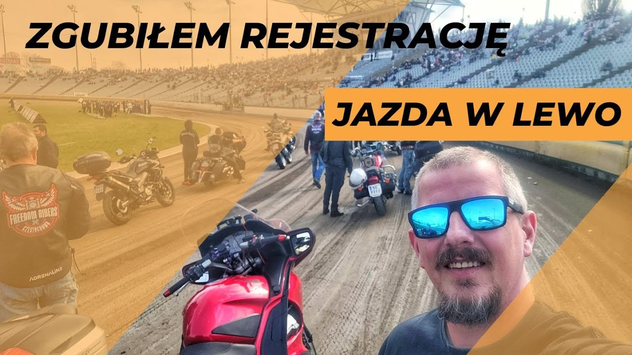 Zgubiłem rejestrację. Mocne rozpoczęcie sezonu. Wieziemy zawodników na żużlu.