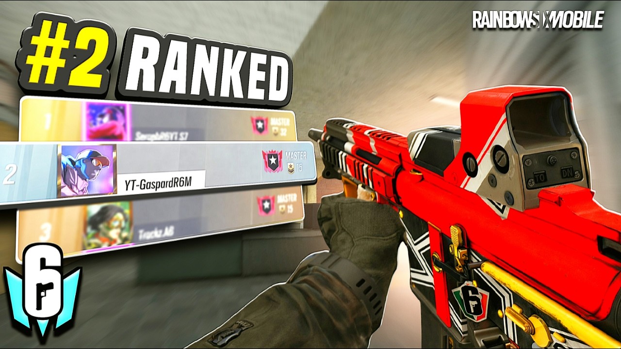 I'M TOP 2 WORLD - Rainbow Six Mobile Ranked Highlights