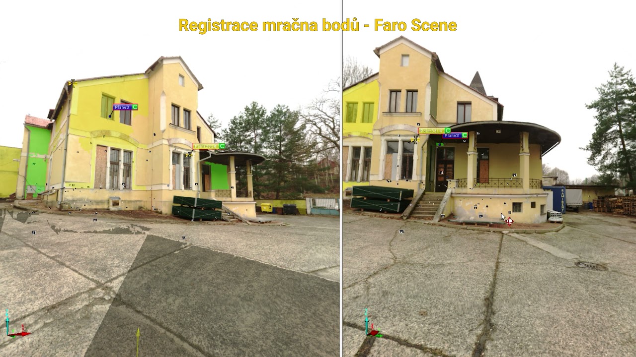 3D Laserové skenování - Pasportizace objektu Vratislavická kyselka.