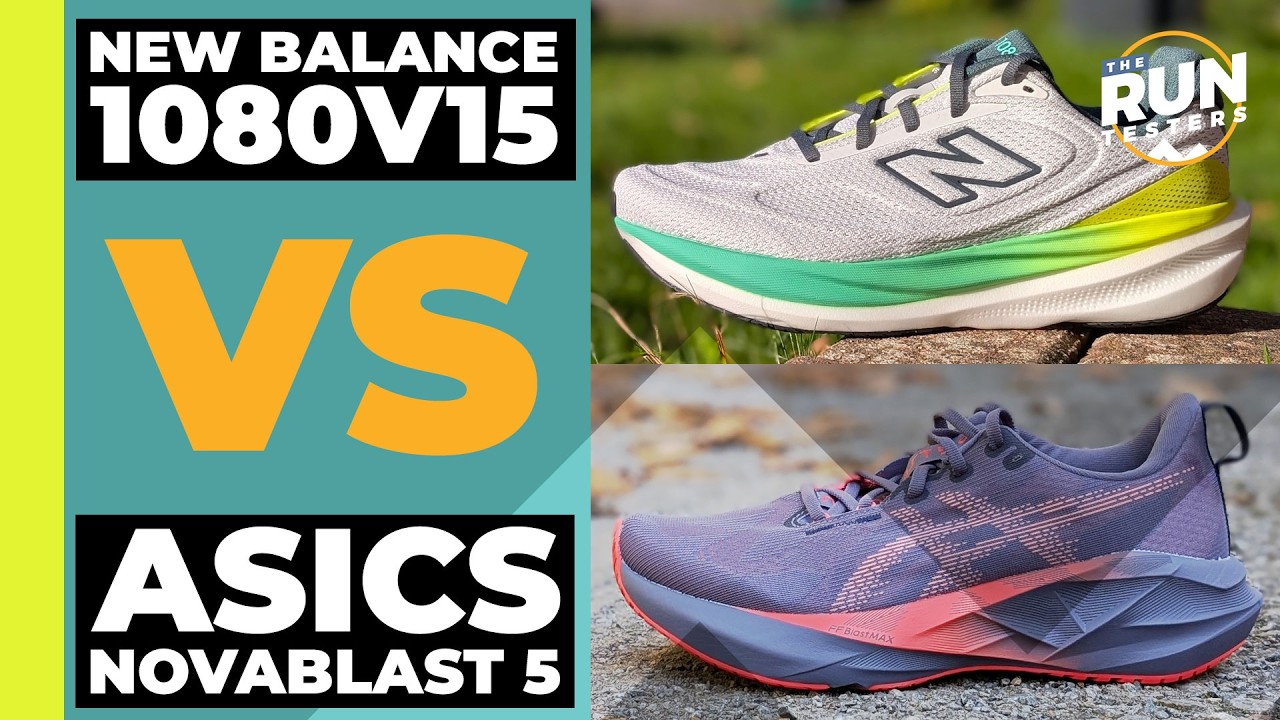 New Balance 1080v15 Vs Asics Novablast 5 | Three runners compare the popular daily shoes