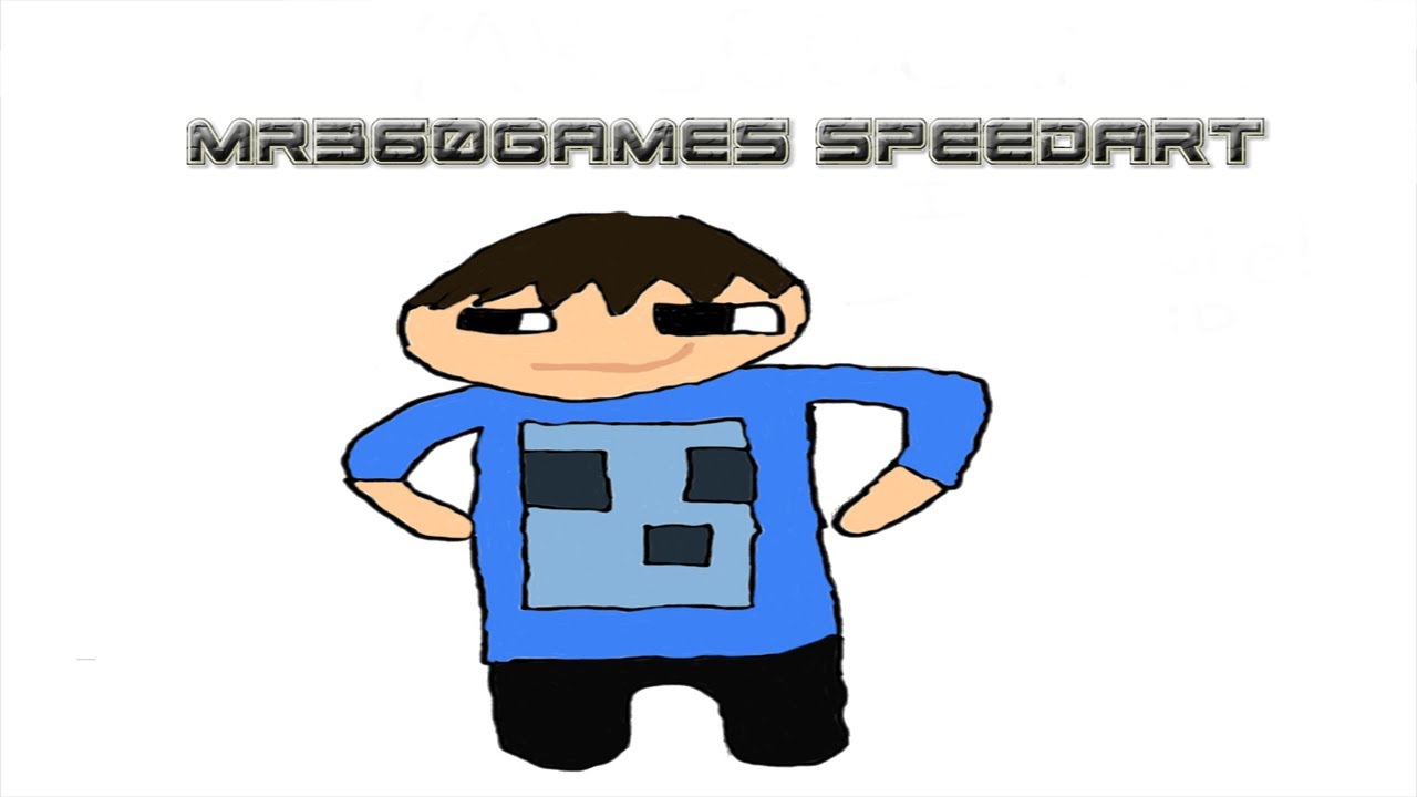 Minecraft SpeedArt - Mr360Games Fan Art [BC_Sn1per Archive]