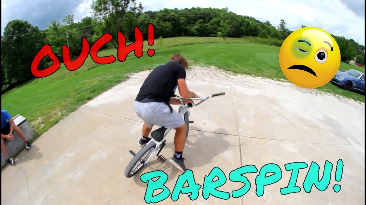 Will He Land a Barspin? | Barspin Progression BMX