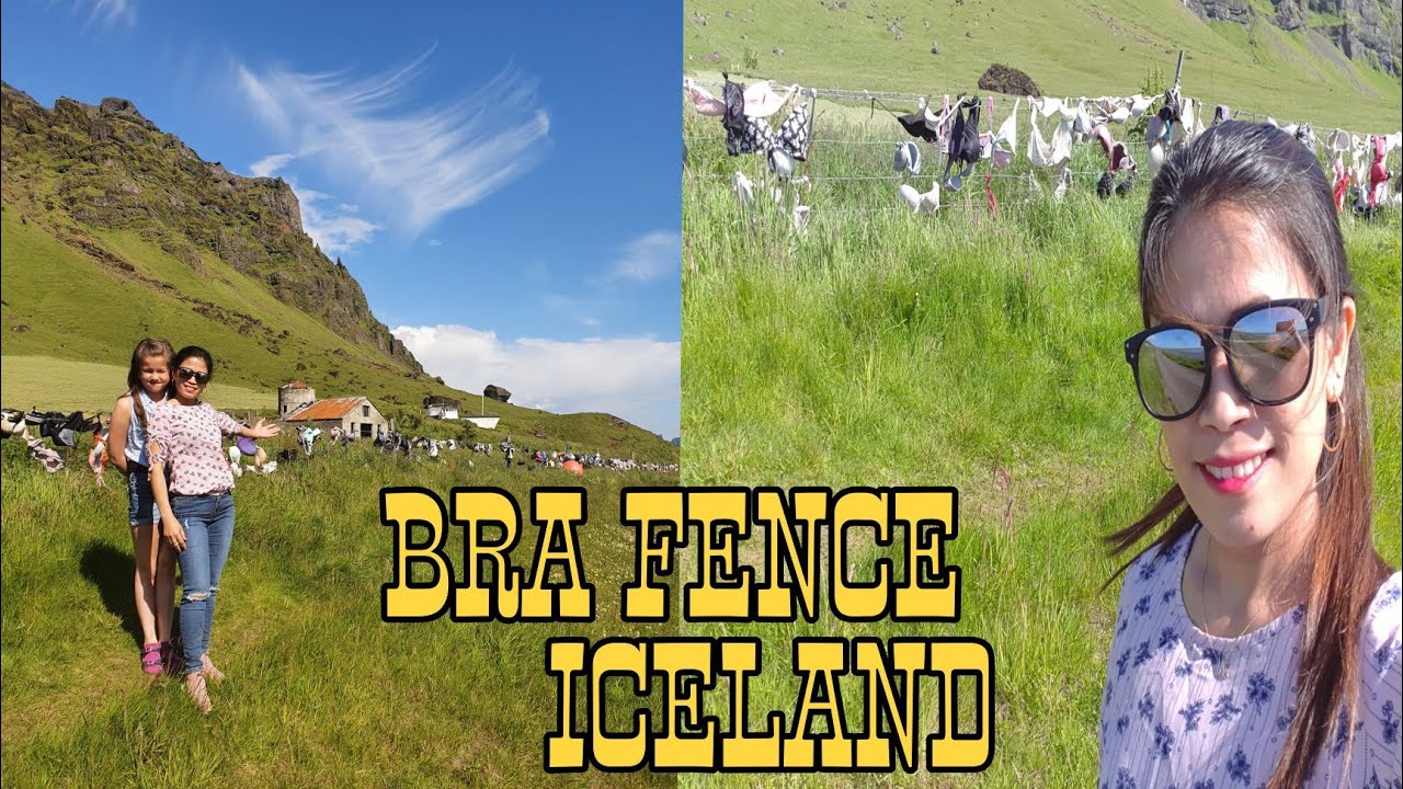 Bra Fence in Iceland || Eyjafj&ouml;llum on Southcoast of Island || Pinay in Iceland