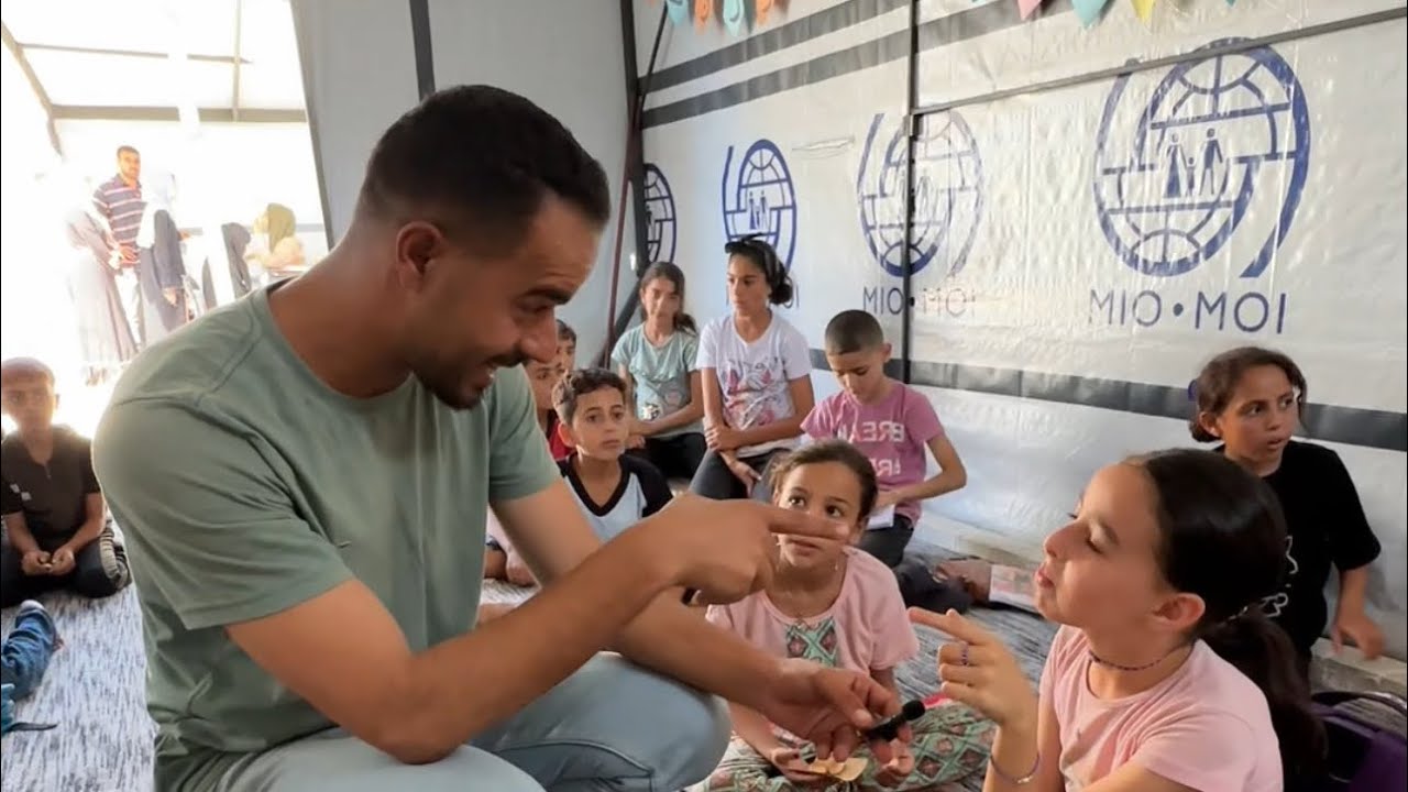 توزيع غريبة علي خيمة تعليمية شيرك مهم