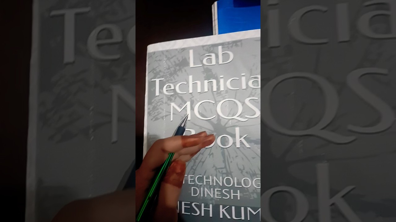 Best Book of Lab Technician Government Exams 