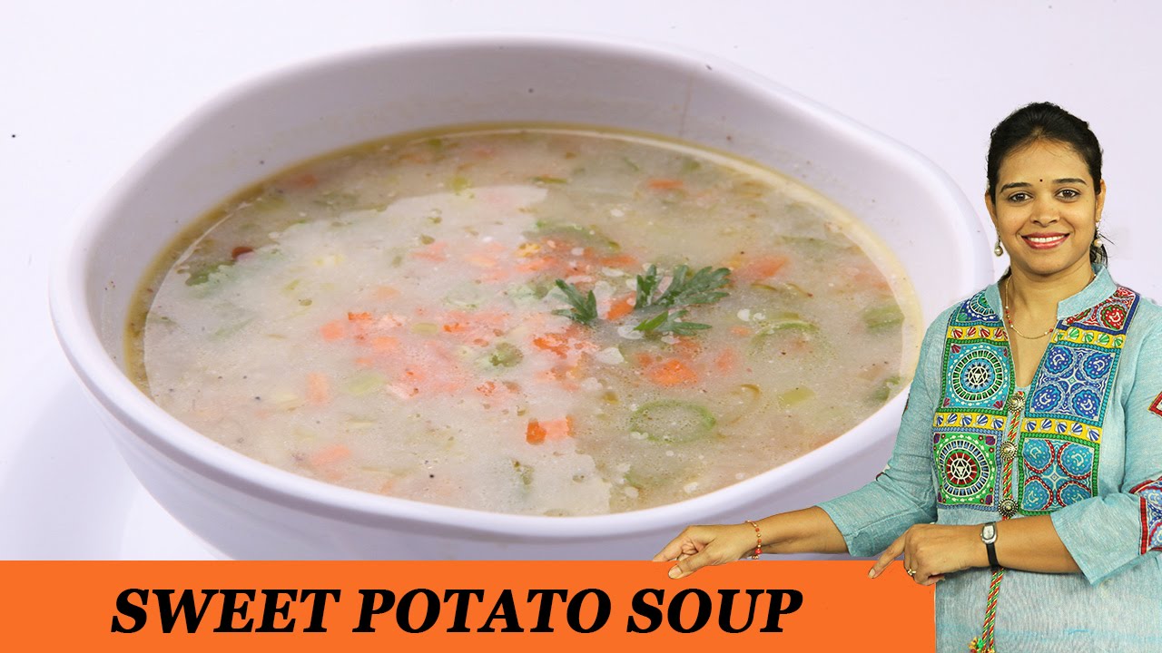 SWEET POTATO SOUP - Mrs Vahchef