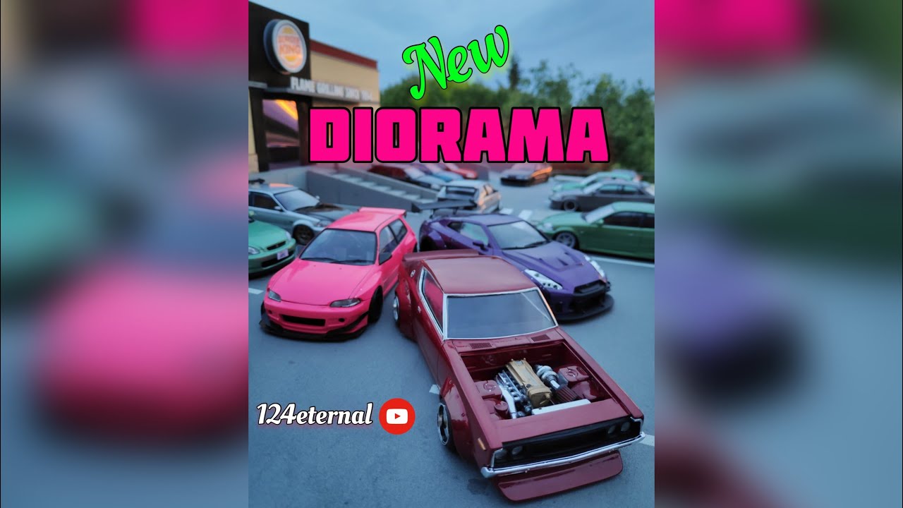 New diorama reveal !! || 124eternal 1/24 scale meet