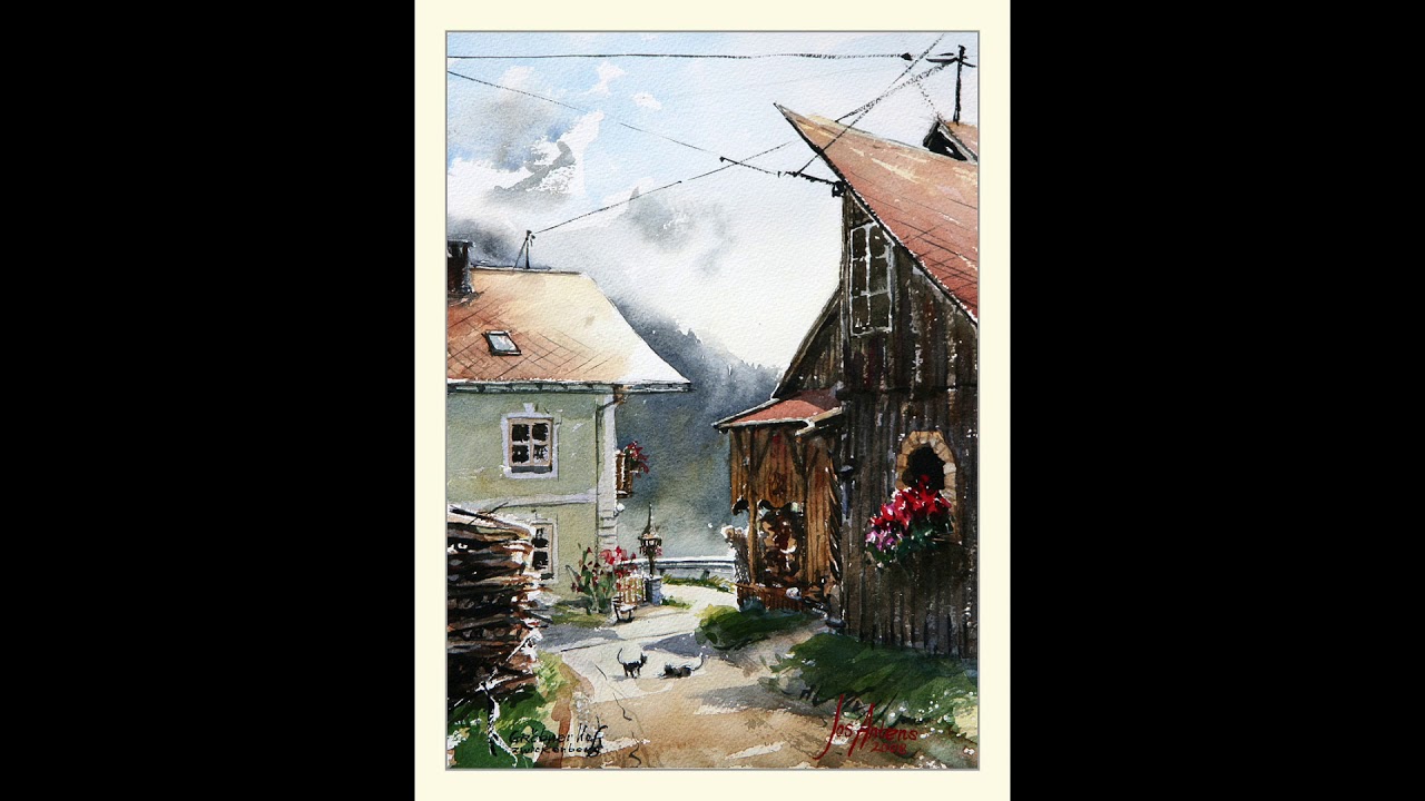 watercolours JOS ANTENS 2008