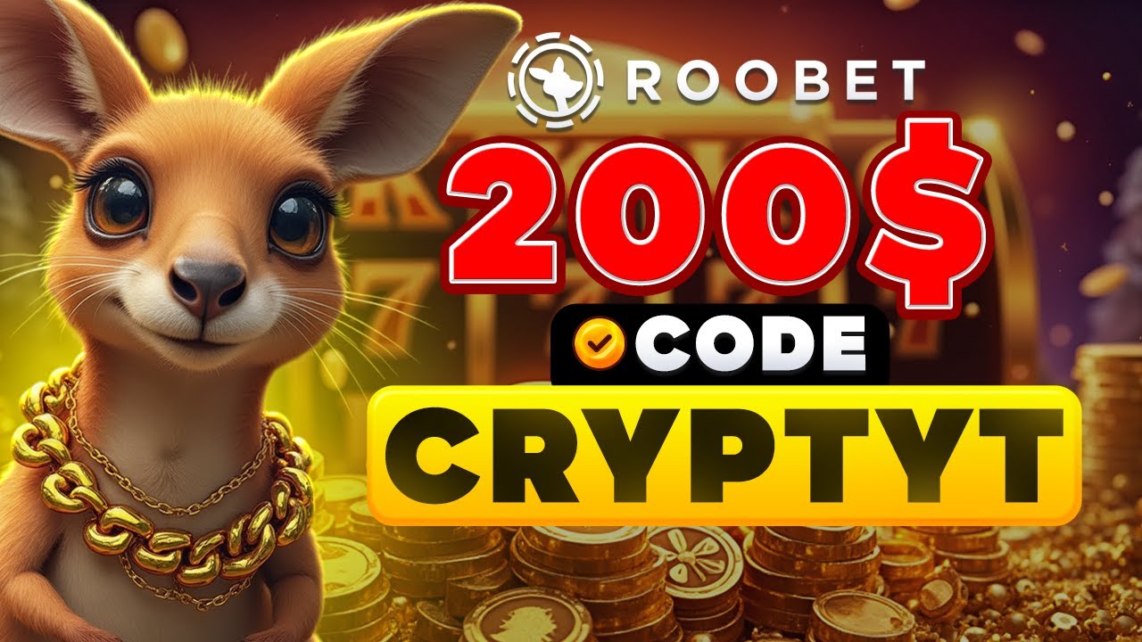 Roobet Promo Code &acute;CRYPTYT&acute; / Get FREE Referral for Rakeback & Bonuses (2025)