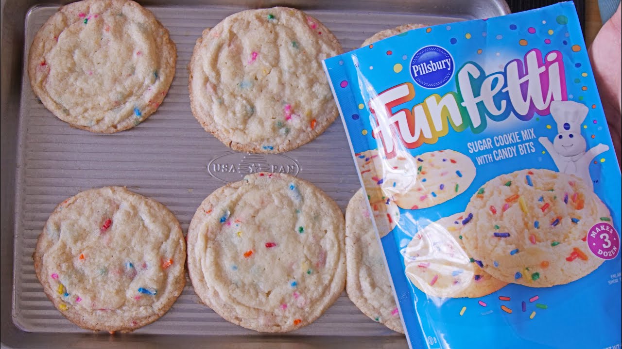 Pillsbury Funfetti Sugar Cookie mix