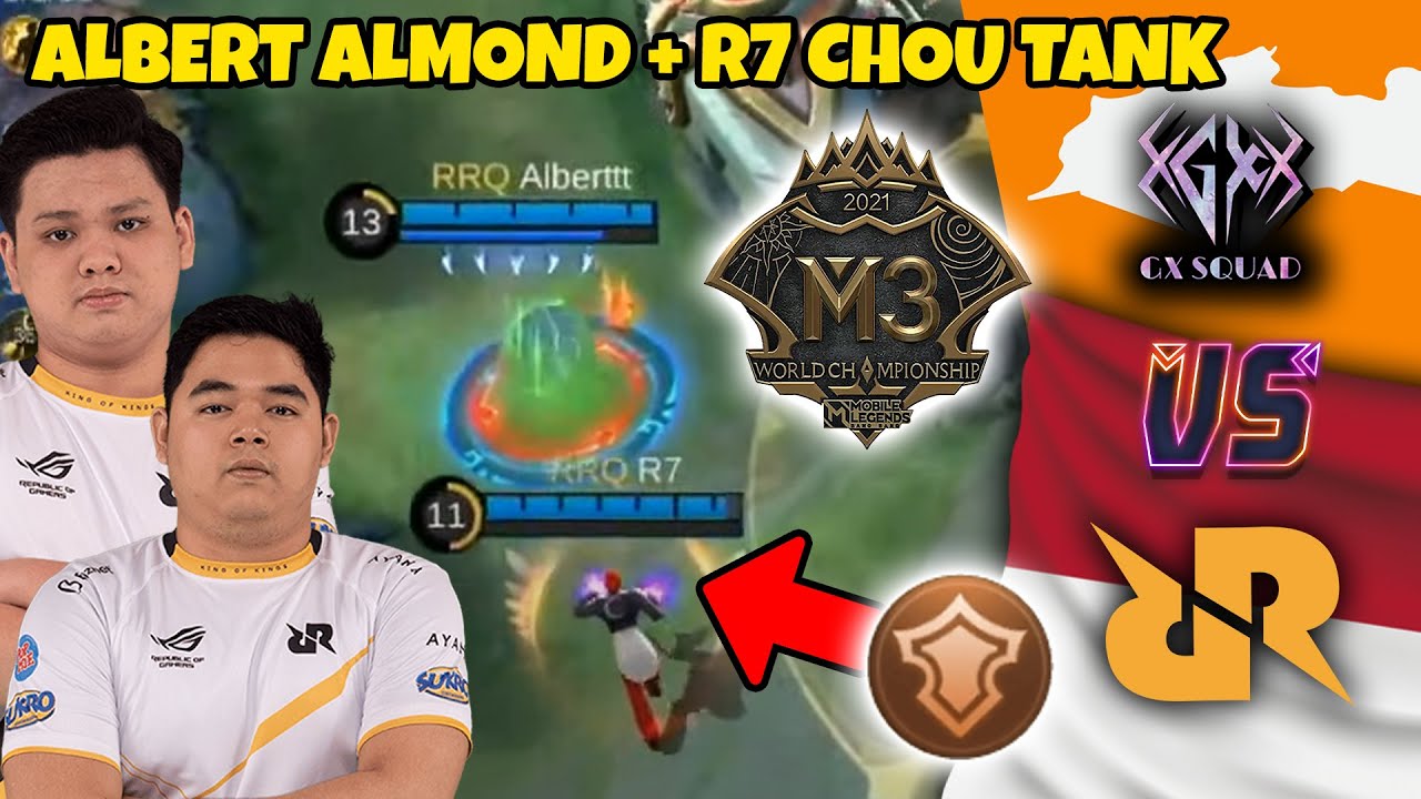 MAS PALDI CHOU TANK?? PERTAMA X ALBERT PAKE ALMOND?? INI SIH NAMANYA GORENG2 COY!! RRQ VS GX MATCH 1
