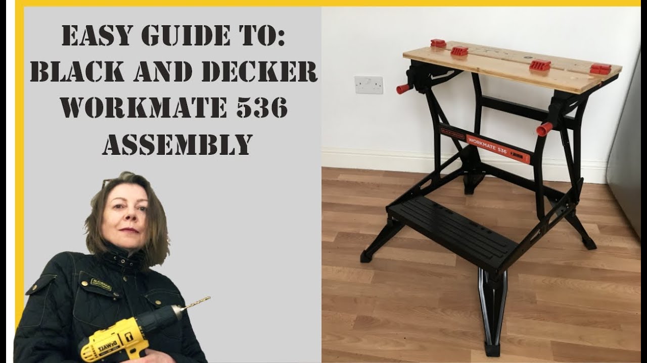 Пошаговое руководство по сборке верстака Black and Decker Workmate 536 своими руками