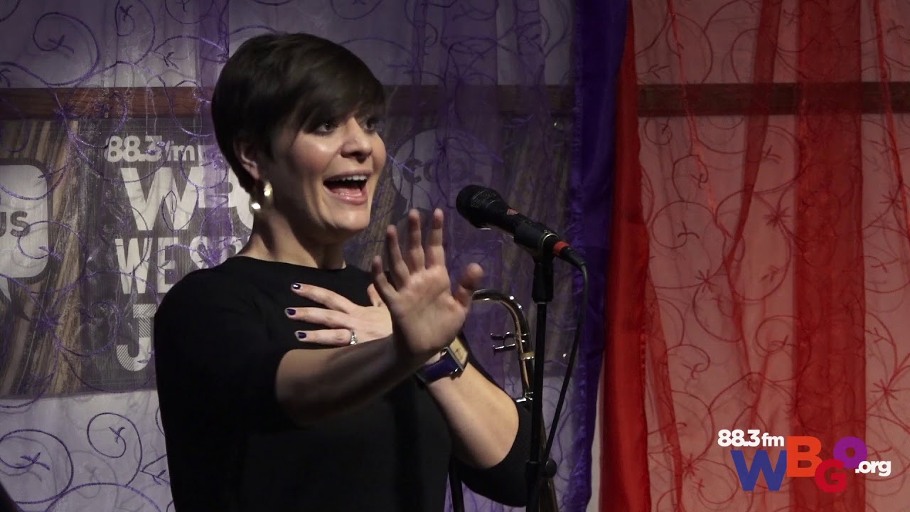 Aubrey Logan performs 