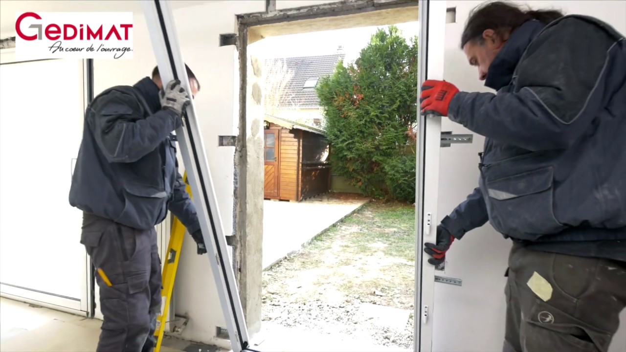 Poser une porte fen&ecirc;tre - Ma maison de A &agrave; Z