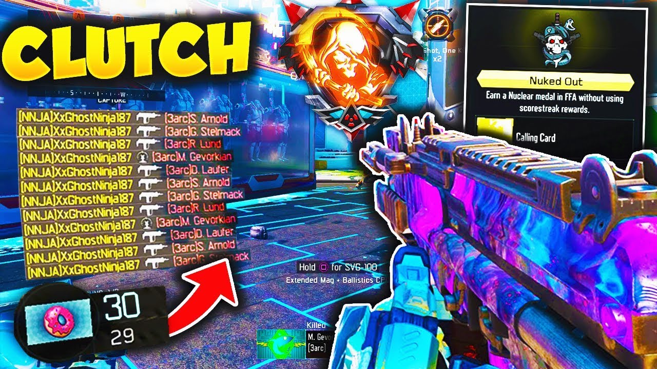 the CRAZIEST CLUTCH EVER in BLACK OPS 3!