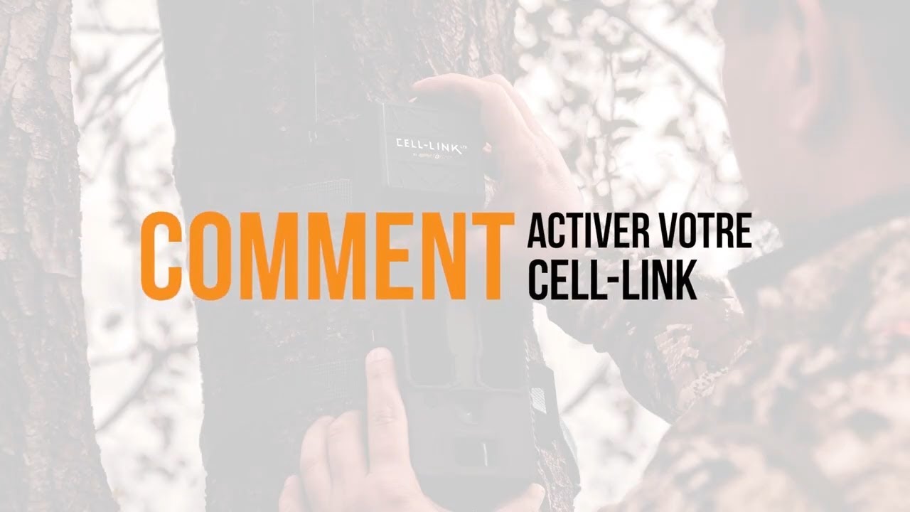 SPYPOINT CELL LINK cameras de chasse activation comment faire ?