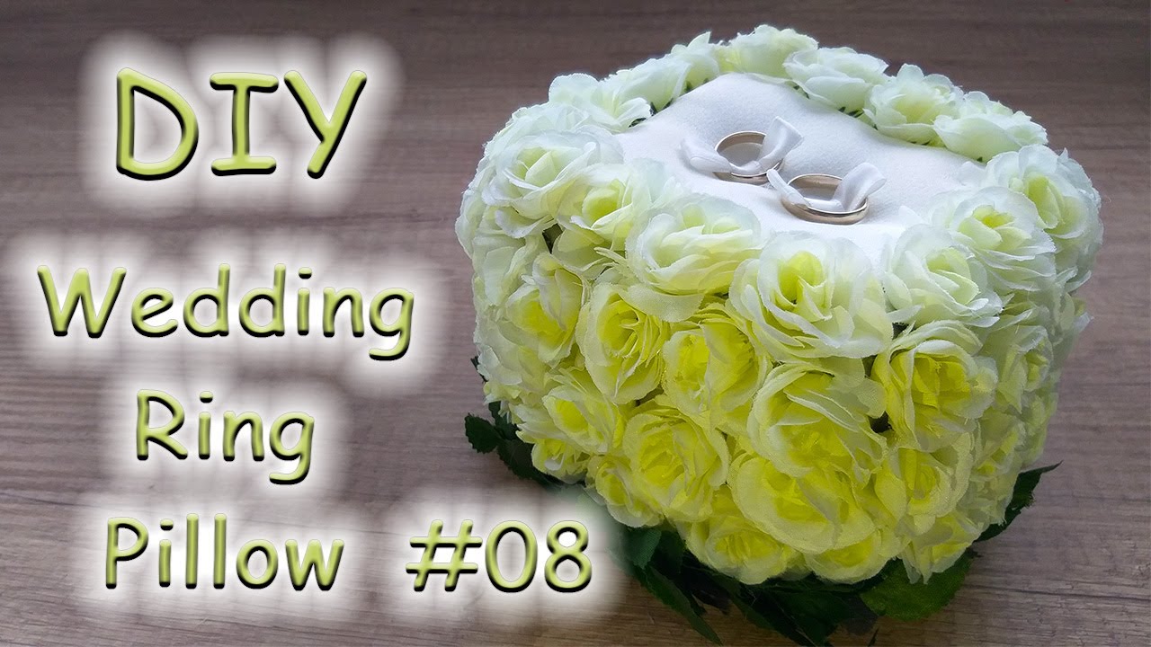 DIY - Wedding Ring Pillow #08