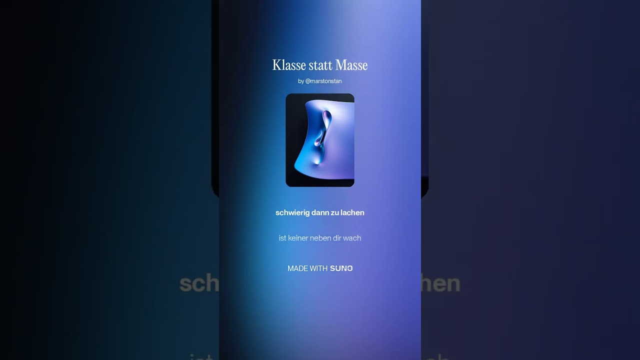 Klasse statt Masse