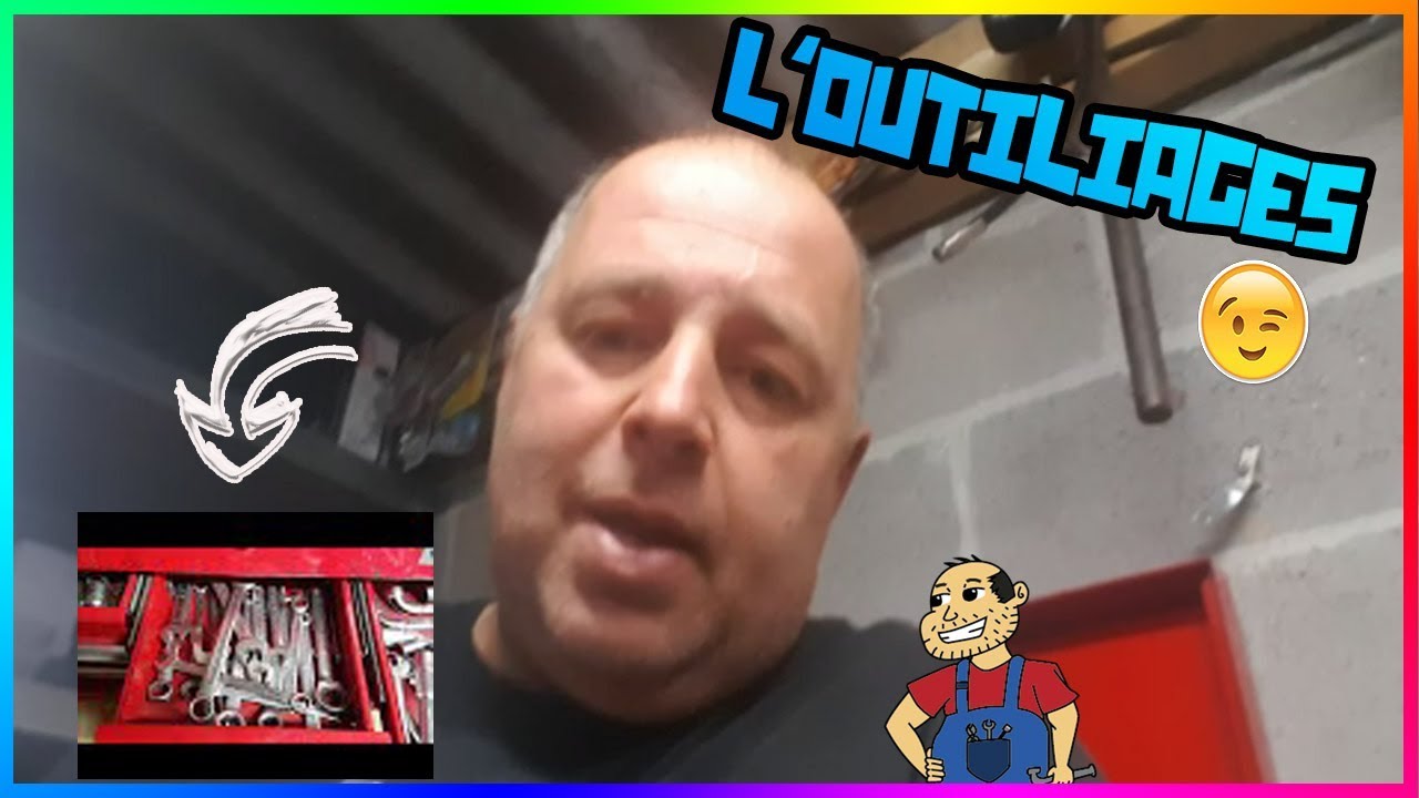 les outils du m&eacute;canicien automobile vu par boul