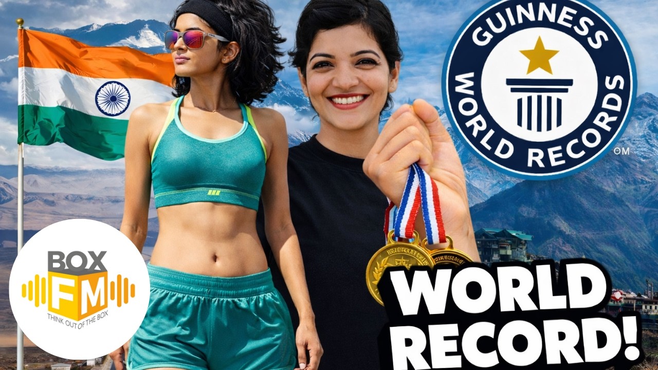 Sufiya Sufi Creates World Record | Manali to Leh Journey 🏔️✨