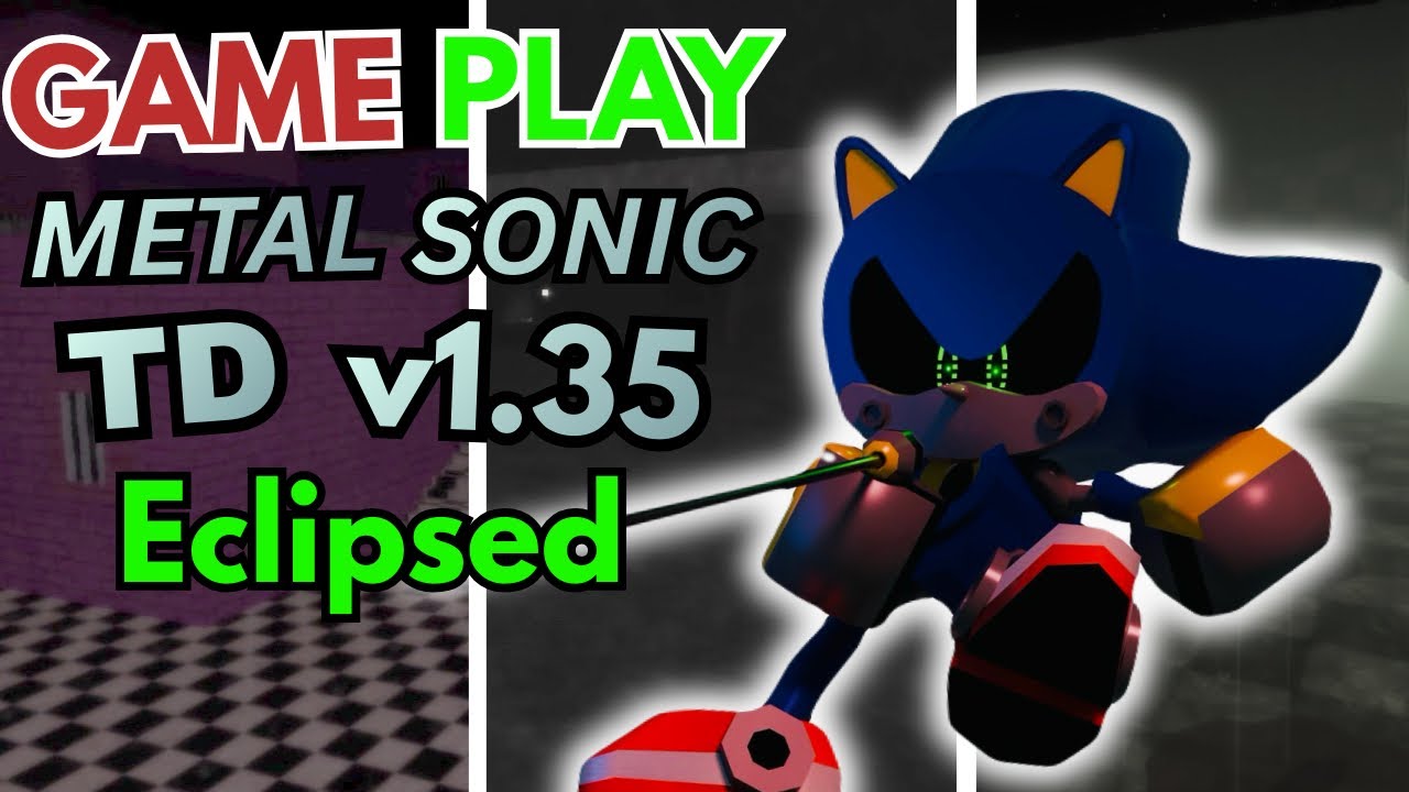 Sonic.EXE: The Disaster Eclipsed v1.35 METAL SONIC GAME PLAY