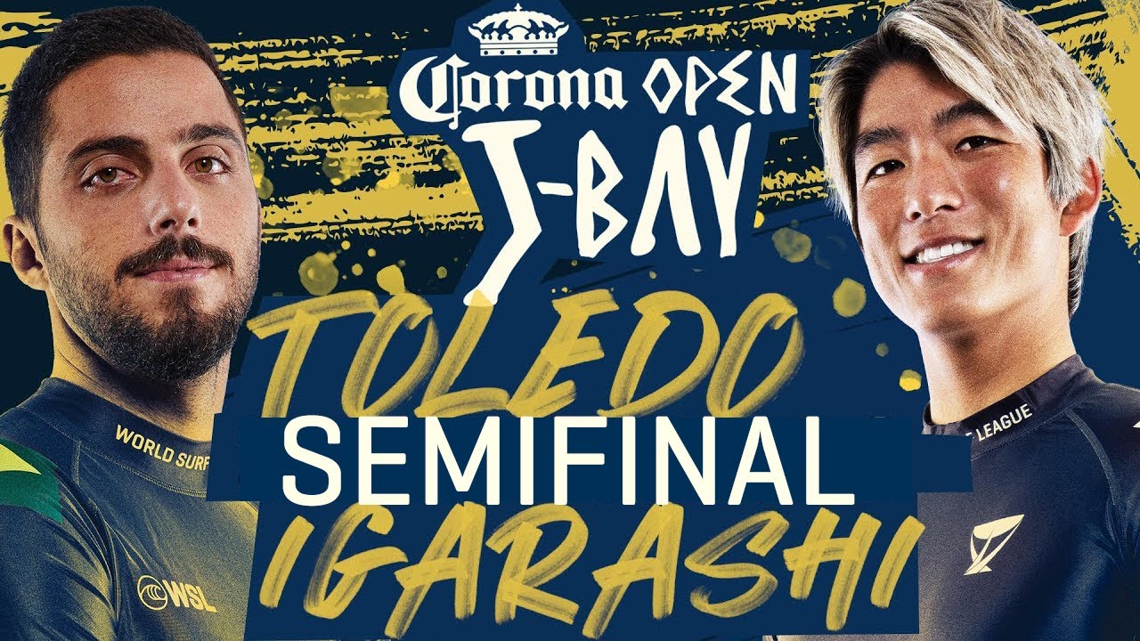 Filipe Toledo x Kanoa Igarashi - Semifinal | Corona Open J Bay | WSL Brasil