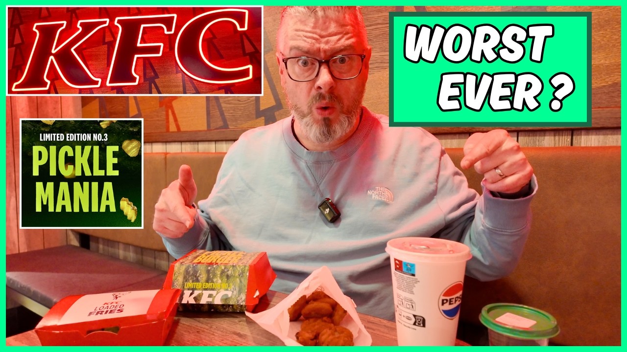 NEW KFC Pickle Menu - The Worst KFC I've Ever Reviewed!?