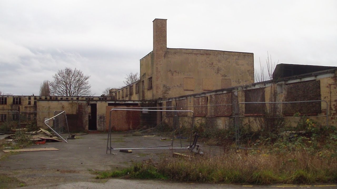 Abandoned Bletchley Park G Block Area-Milton Keynes (England)