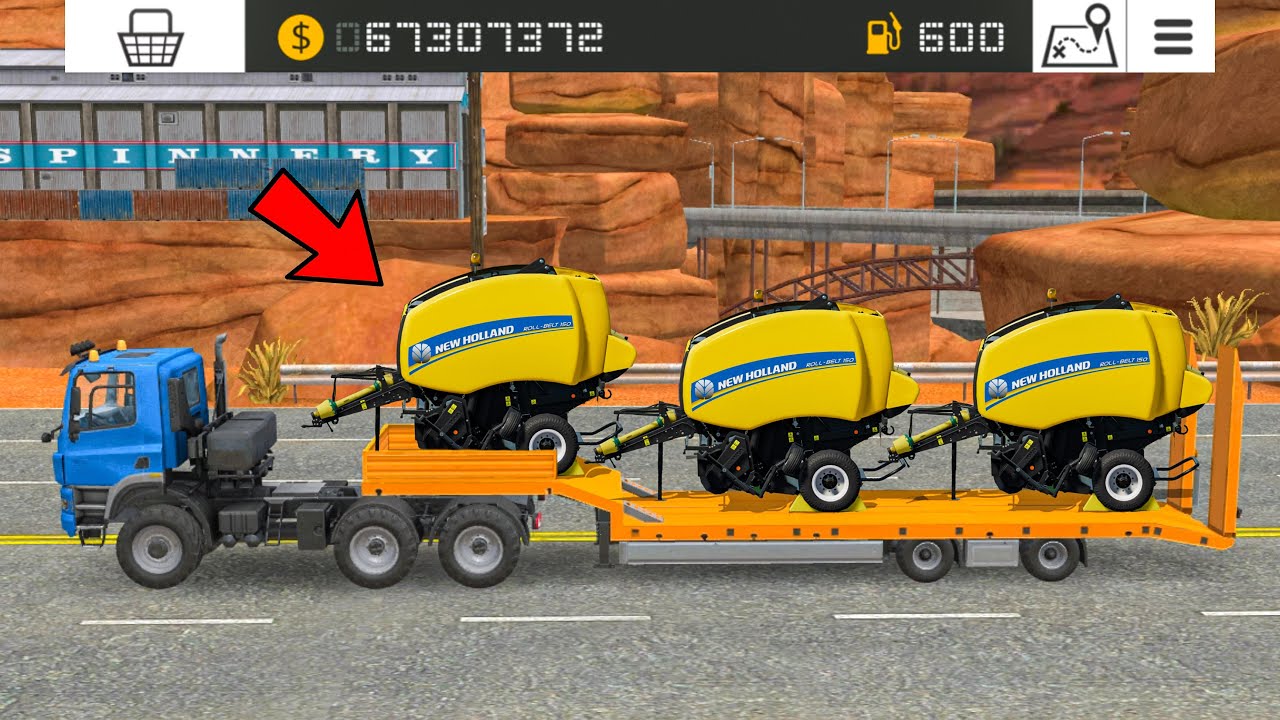 Round Baler Delivered With Multiplayer In Fs18 | Fs18 Multiplayer | Timelapse |