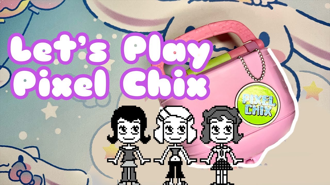Pixel Chix! Let's Play Hair Salon/Mall Game! 2005 Nostalgia