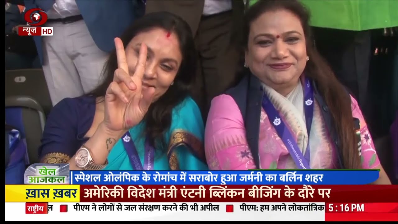 Special Olympics Chairperson Dr. Mallika Nadda speaks exclusively to DD News
