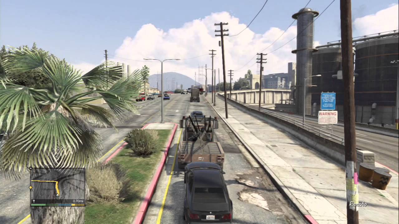 GTA V Gameplay: Tonya Tow truck mission 3 HD