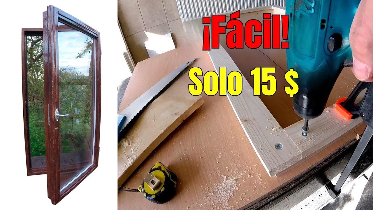 Cómo hacer una ventana tú mismo ¡sin herramientas especiales y con doble vidrio casero!