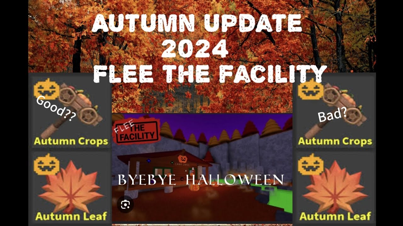 Autumn Update Flee the Facility 2024! #fleethefacility #update #facilitygamer