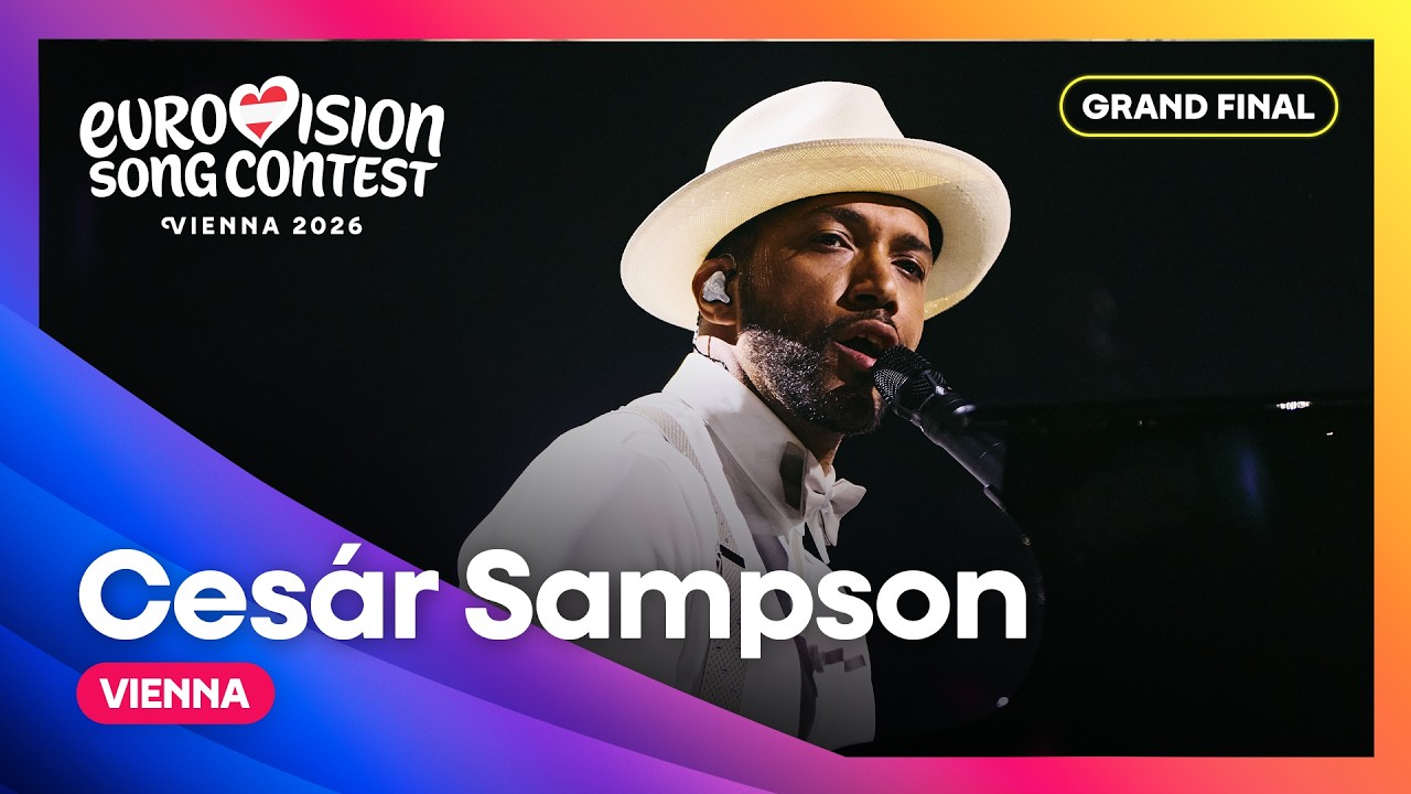 Ces&aacute;r Sampson - Vienna (LIVE) | Interval Act | Grand Final | Eurovision 2026 | #UnitedByMusic ​​🇦🇹