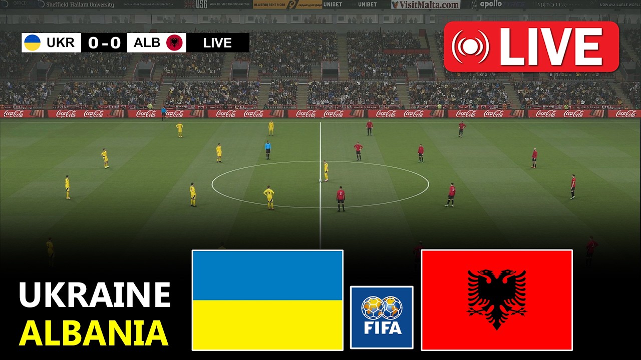 Ukraina kund&euml;r Shqip&euml;ris&euml; | Ndeshja Miq&euml;sore e Futbollit 2026 | PES 21 Simulation